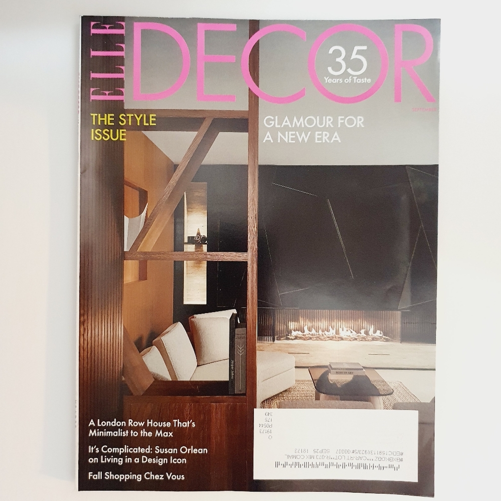 ELLE Decor Magazine September 2024 No 300 The Style Issue 35 Years Of Taste